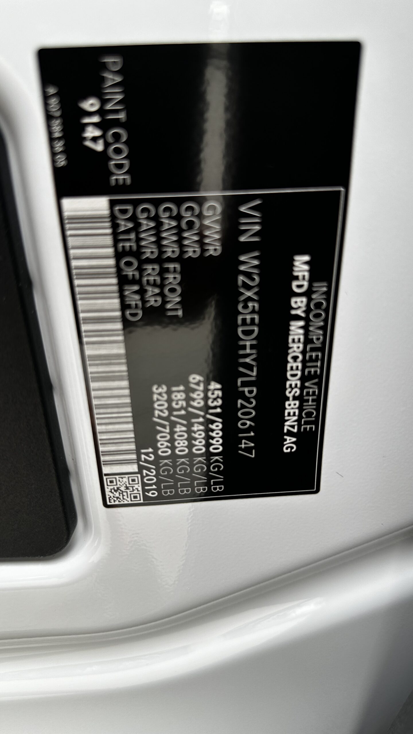 FREIGHTLINER SPRINTER 3500 2019 року