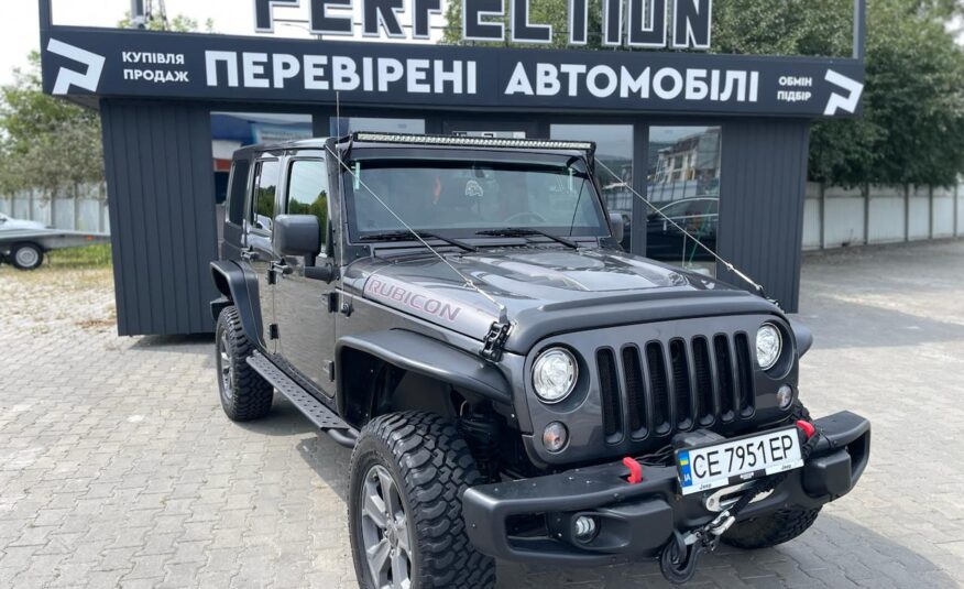 JEEP Wrangler RUBICON 2017 Року